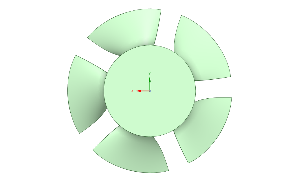 CREO轴流泵叶轮建模视频教程